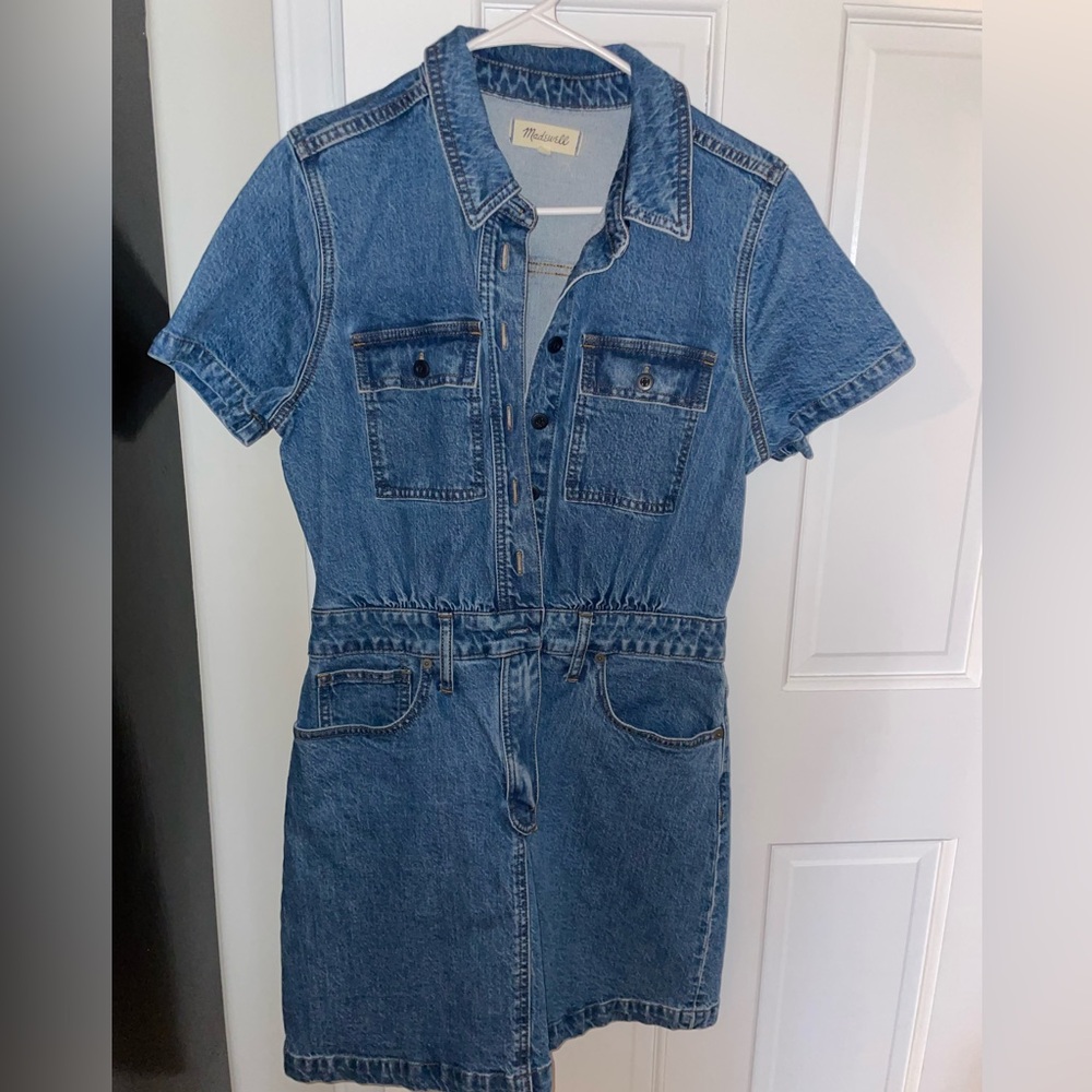 Denim Cotton Jean Dress